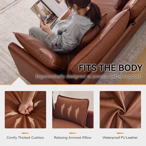 41'' Oversized Accent Chair, Cloud Deep Seat Living Room Chair - Image 4