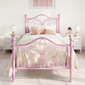 SHA CERLIN Twin XL Size Metal Bed Frame by SHACERLIN