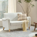 50.5 Inch Mid-century Upholstered Loveseat Sofa by ECOHARBOR