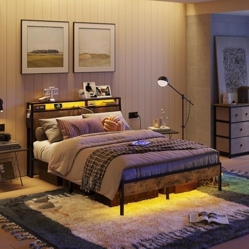 Bestier Queen Size Bed Frame by Bestier