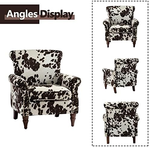 HULALA HOME Traditional Patterned Accent Chair - Image 3