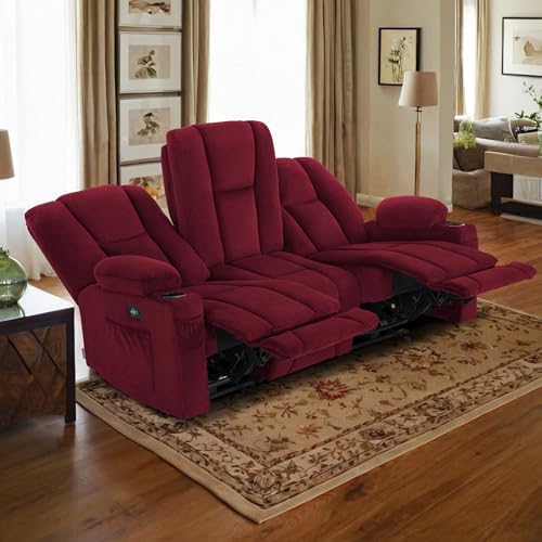 MCombo 81 in 3 Seater Reclining Sofa - Image 2