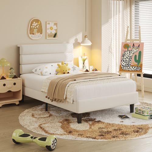 Fluest Twin Bed Frame, Platform Bed Frame - Image 7