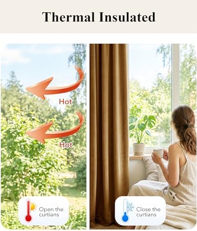 StangH Gold Brown Velvet Curtains - Image 6