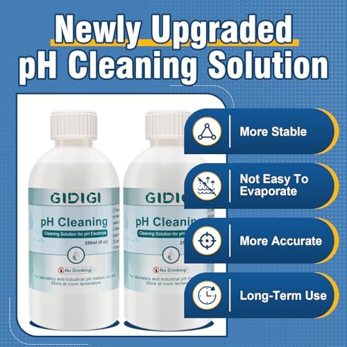pH Cleaning Solution 250 ml x 2 and pH Electrodes Storage Solution - Image 3