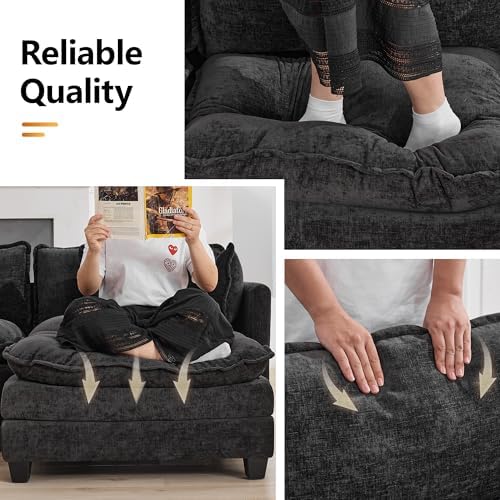 147'' Oversized U Shaped Couch, Modular Sofa - Image 4