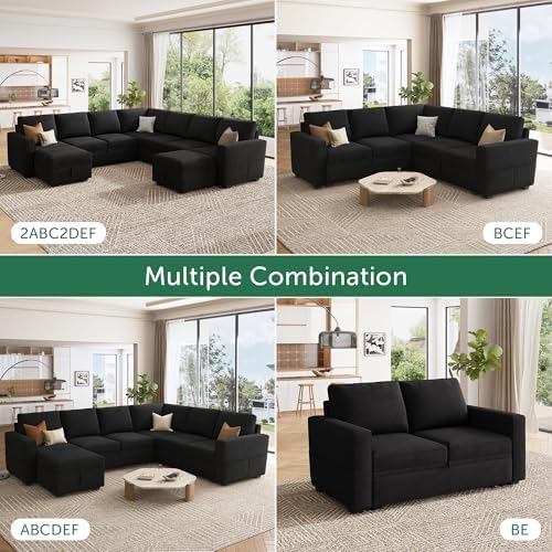 HONBAY Sectional Sleeper Couch - Image 4