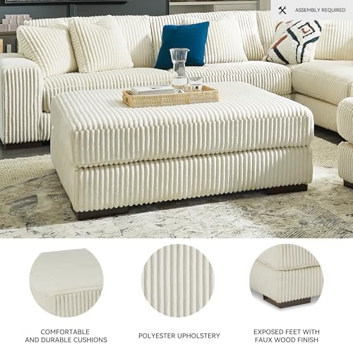 Signature Design by Ashley Lindyn Oversized Accent Square Ottoman - Image 4