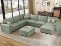 EASE MOOSE Sectional Couches for Living Room, U Shaped Modular Sofa by EASEMOOSE
