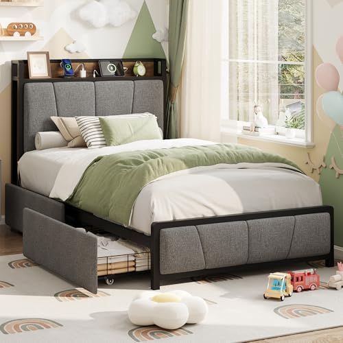 GAOMON Twin-XL Size Bed Frame by GaoMon