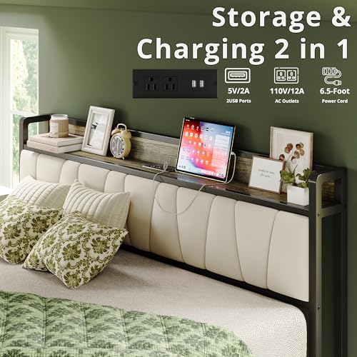 LIKIMIO California King Bed Frame - Image 4