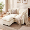 L-Shape Loveseat Sofa Couch by MUDANT