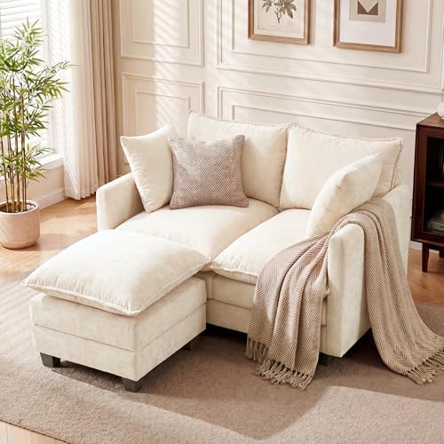 L-Shape Loveseat Sofa Couch by MUDANT