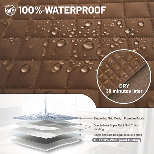 Waterproof Sectional Reclining Couch Covers L Shaped Recliner Sectional Sofa - Image 5