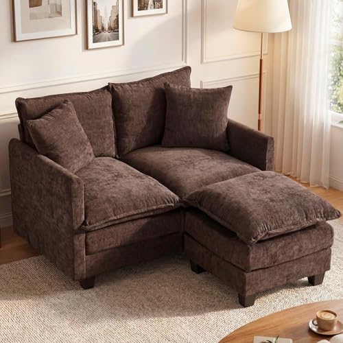 50'' L-Shape Loveseat Sofa by MUDANT
