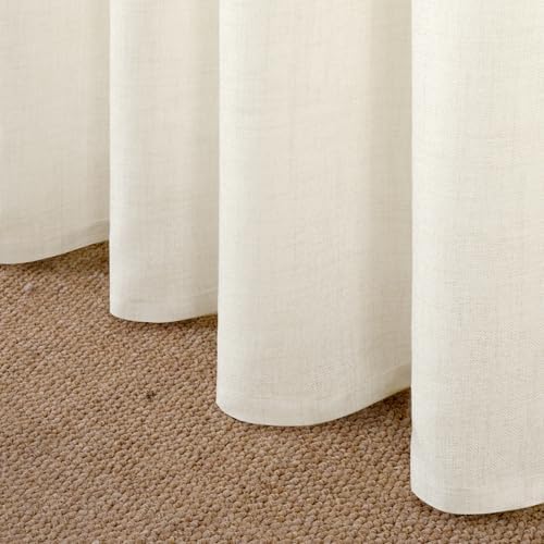 YoungsTex Small Linen Curtains 24 X 40 Inch Length - Image 6