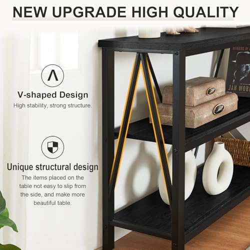 Entryway Console Table, 3 Tier Entry Table - Image 4