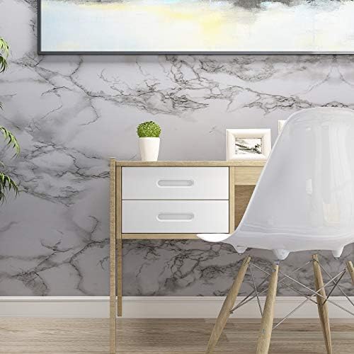Art3d 17.3" x 120" Wall Panel Marble - Image 4