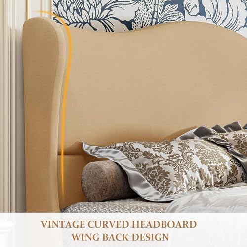 koorlian Queen Upholstered Bed Frame - Image 4