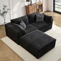 78.8" Cloud Couch Modular Sectional Sofa, Boneless Loveseat Deep Seat Couch by MAKIAAP