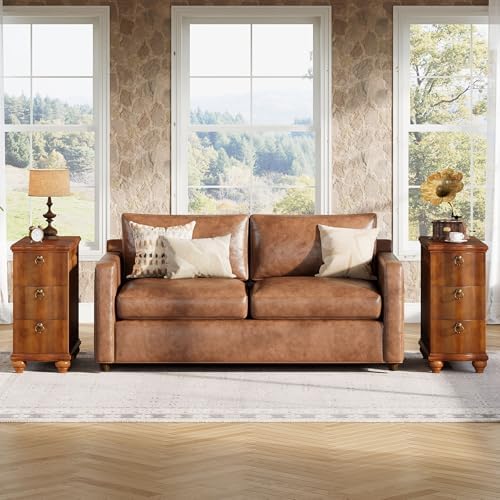 Tribesigns Wood End Table Set of 2, Fully Assembled Nightstand - Image 5