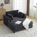 VINGLI 56" Wide Oversized Chaise Lounge Chair by VINGLI