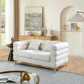 mikibama Modern Teddy Loveseat Sofa, 60 Inch Sectional Sofa Couch, Luxury 2 by Mikibama