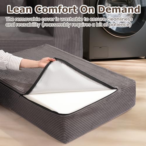 cidludto Convertible Sofa Bed, 3 in 1 Loveseat Folding Couch Bed Foldable - Image 6