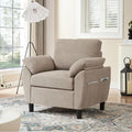 Accent Reading Chair, Single Sofa Armchair Couch by Portaforta