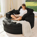 MAXYOYO Oversized Round Chaise Lounge Sofa, Boneless Chair by MAXYOYO