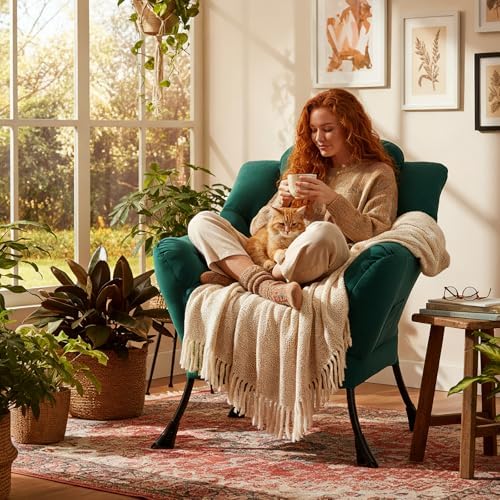 Lazy Chair, Comfy Reading Accent Chair - Image 3