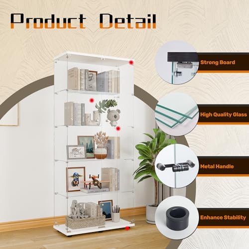 LFT HUIMEI2Y 5-Tier Glass Display Cabinet - Image 5