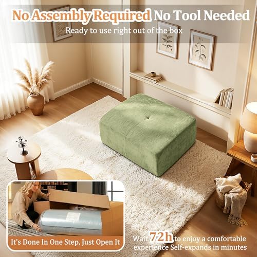 37" Oversized Boneless Couch, Comfort Cloud Sectional Couches - Image 4