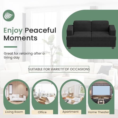 Fiona's magic 8 Seats Couch Set, 3 Piece Set Comfy Sofa, 3 Seater Sofa*2 & - Image 7