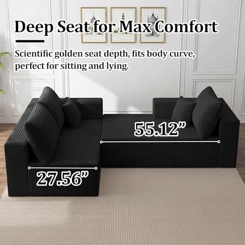 118" Modular Sectional Sofa - Image 4
