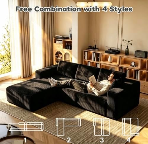 106" L-Shaped Modular Sectional Sofa - Image 3