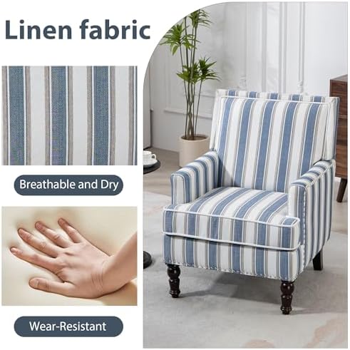 Accent Chair, Comfy Cozy Modern Mid-Century Accent Chairs - Image 3