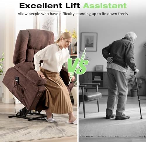 BOSMILLER Power Lift Recliner Chair - Image 5
