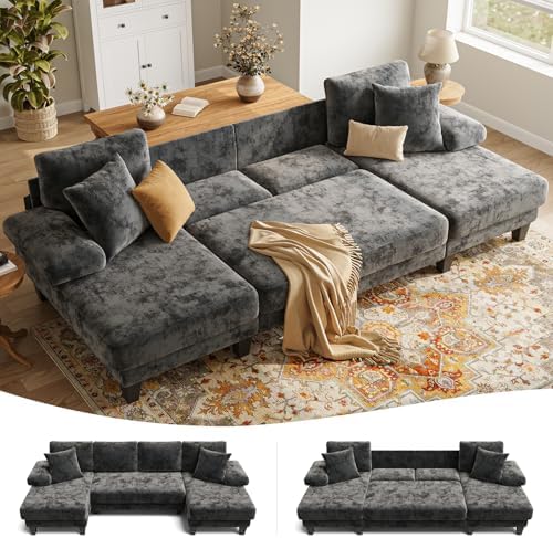 Txtin's Sleeper Sofa with Pull Out Couch Bed | 112 Inch Couches by TXTINSCOUCH