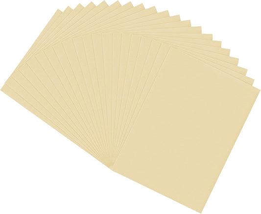 20 PCS EVA Foam Sheets DIY Handcraft Materials 1mm Thick 15.7 x 11.8 Inches Beige EVA Foam Papers for Arts and Crafts(Beige)