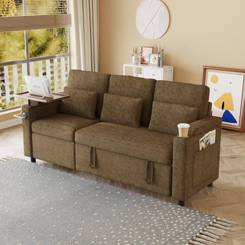Sleeper Sofas Convertible Couches Reclining Sectional, Oversized Convertible - Image 2