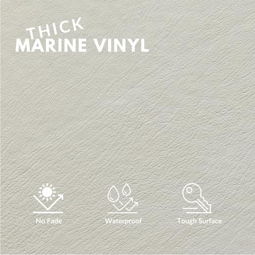 Marine Vinyl Fabric, Upholstery Faux Leather, Outdoor Boat Automotive, DIY and - Image 2