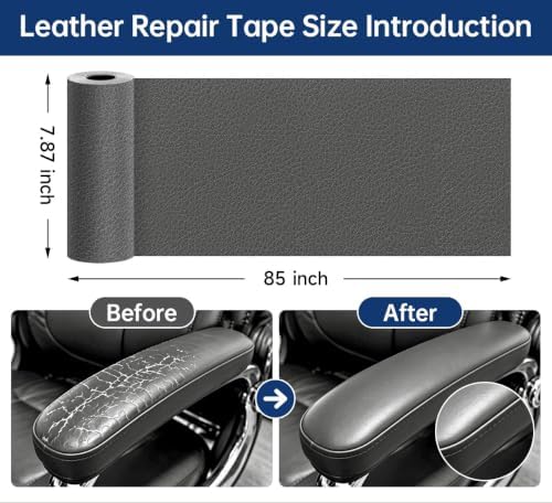 Leather Repair Tape, self-Adhesive Leather Repair Patch, - Image 2