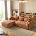 106" L-Shaped Modular Sectional Sofa by Rwatjairex