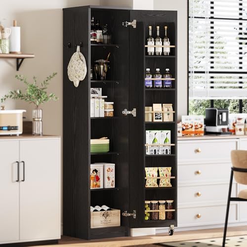IRONCK Narrow Kitchen Pantry Cabinet, Slim by IRONCK