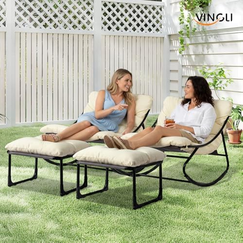 VINGLI Outdoor Rocking Chair - Image 7