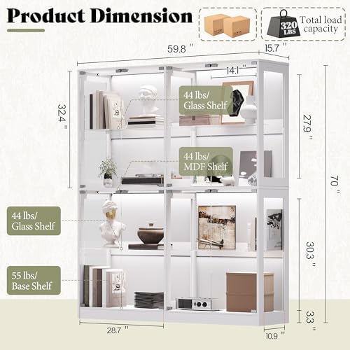 AMERLIFE 60-Inch RGB Display Cabinet - Image 2