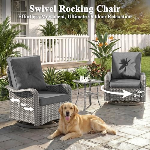 2-Seat Modern Patio Furniture Set - Image 4