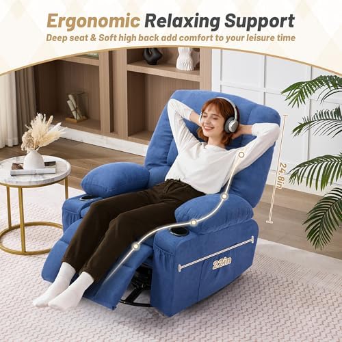 Swivel Rocker Recliner Chair - Image 5