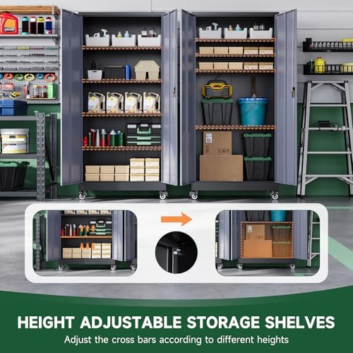 Letaya Metal Garage Storage Cabinets - Image 5